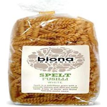 Biona Organic Spelt Pasta White Fusilli 500g