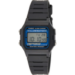 Casio Digital Quartz Alarm Chrono Illuminator F-105W-1ADF F-105W-1 Mens Watch
