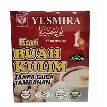 Yusmira Kulim Fruit Coffee Plus Stevia 15pcs 25g
