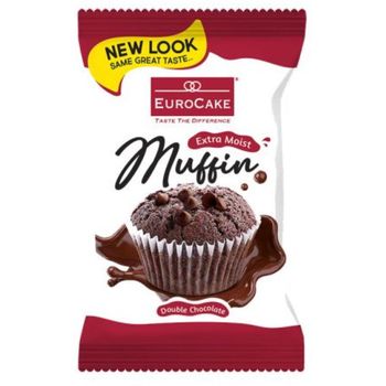 Eurocake Extra Moist Double Choco Muffin 40g
