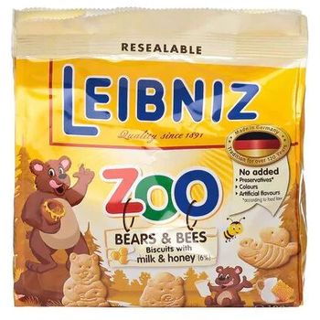 Bahlsen Leibniz Zoo Bears and Bees Biscuit 100g