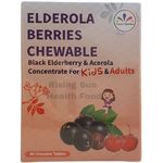 Dynamic Nutrition Elderola Berries Chewable Black Elderberry & Acerola Concentrate 40 Chewable Tablets