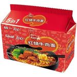 Unif Roasted Beef Flavour Noodles 5 x 108g