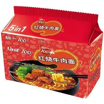 Unif Roasted Beef Flavour Noodles 5 x 108g