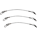 Eagle Claw 08012-005 9-inch Steel Leader 30# Black