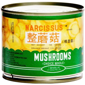 Narcissus Can Food Whole Mushrooms