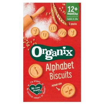 Organix Alphabet Biscuits 12+ 125g