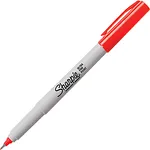 Sharpie Permanent Marker Fine Point Red