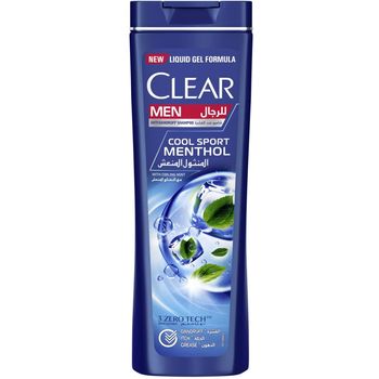 Clear Men Shampoo anti Dandruff Cool Sport Menthol Refresh Scalp and Hair 170ml