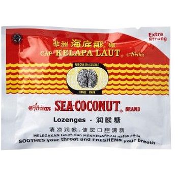 African Sea Coconut Lozenges Extra Strong By Medic Drugstor 15g