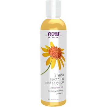 Now (Solutions) - Massage Oil, Arnica Soothing (8oz)