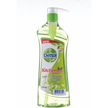 Dettol Dishwashing Liquid Green Apple And Grapefruit 750ml