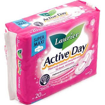 Laurier Active Day Maxi Wing 20s