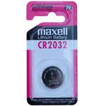 Maxell Micro Lithium CR2032 Battery