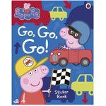 Ladybird Peppa Pig Go Go Go Vehicles Sticker Book