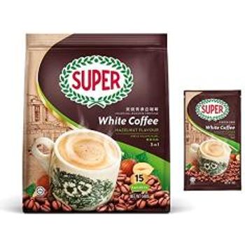 Super Charcoal Roasted White Coffee Hazelnut 15 x 36g