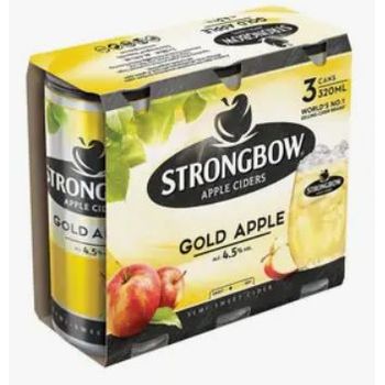 Strongbow Gold Apple Can 3pcs x 320ml