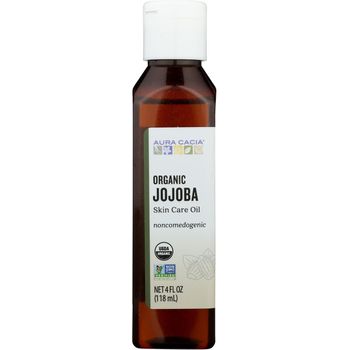 Aura Cacia Natural Skin Care Oil Balancing Jojoba 16 Fluid Ounce