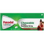 Panadol Children Chewable 7 Plus 120mg