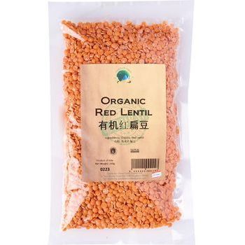 Organic Red Lentil 200g