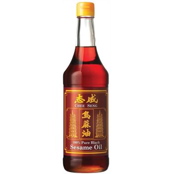 Chee Seng Pure Black Sesame Oil 650ml