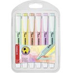Stabilo Swing Cool Pastel Highlighter Wallet of 6 Assorted Colours