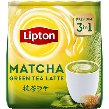 Lipton 3 in 1 Milk Tea Matcha 12 Sachets 21g