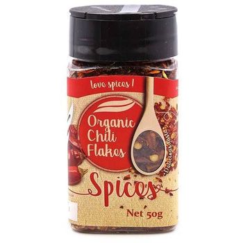 Love Earth Organic Chili Flakes 50g