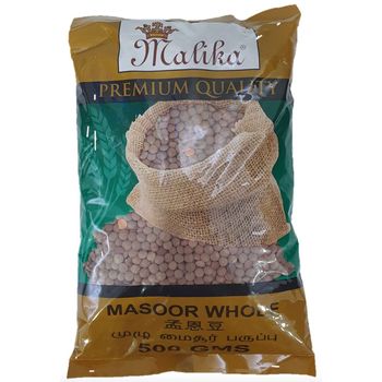 Malika Masoor Whole 500g