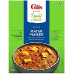Gits Matar Paneer Ready Meals With No Preservatives 285g