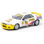 Tarmac Works Nissan Skyline GT-R R32 South East Asia Touring Car Championship 1992 L.Kriangkrai Diecast Car