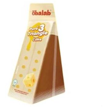 Obalab Pure 3 Triangle Cake Cheese 100g