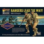 Warlord Games Bolt Action Rangers Lead The Way! US Rangers 1 56 WWII Military Wargaming Figures Plastic Model Kit