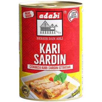 Adabi Curry Sardine/Kari Sardin 155g
