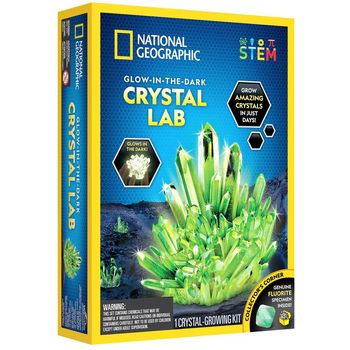 National Geographic Glow-In-The-Dark Crystal Lab Green