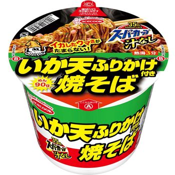 Acecook Super Cup New Squid Tempura Furikake Yakisoba 113g