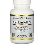 California Gold Nutrition Premium Krill Oil 1000mg 60 Softgels