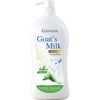 Ginvera Goats Milk Premium Cream Bath Olive Oil 900ml