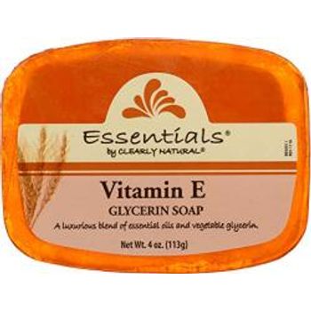 Clearly Natural Essentials Glycerine Soap Bar Vitamin E 113g