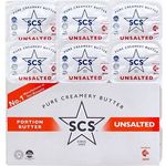 Scs Unsalted Pure Creamery Portion Butter 12sx10g