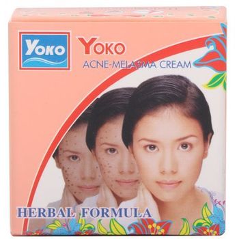 Yoko Acne Melasma Cream Herbal Formula 4g