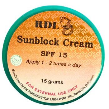 RDL Sunblock Cream 15g