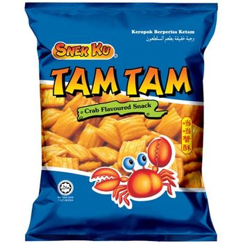 Snek Ku Tam Tam crab flavoured snack 20g