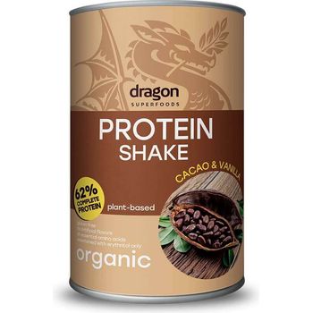 Dragon Superfoods Organic Protein Shake Cacao and Vanilla 500g