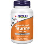 Now Foods Taurine Double Strength 1000mg 100 Veg Capsules