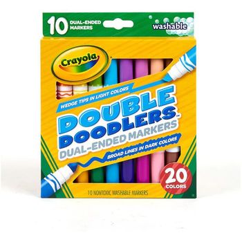 Crayola Dual-Ended Double Doodlers Markers 10ct