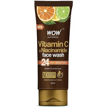 Wow Skin Science Brightening Vitamin C Face Wash 100ml