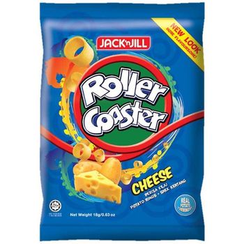 Jack 'n Jill Roller Coaster Cheese Flavour Potato Rings 70g