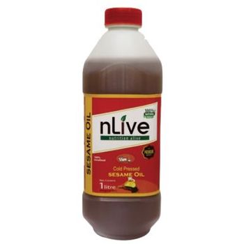 Nlive Cold Pressed Sesame Oil 1l