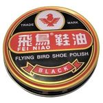Feng Mao Flying Bird Shoe Polish Black 40ml